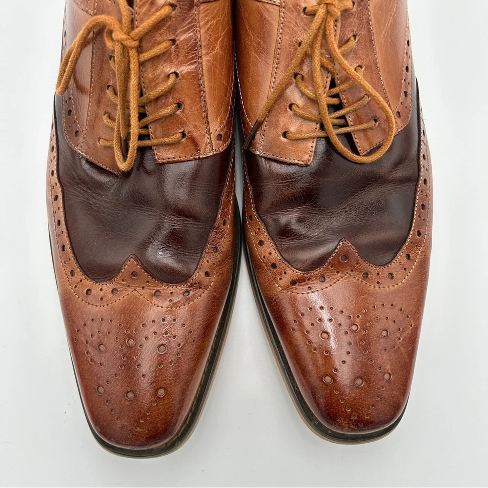 STACY ADAMS Men's Tinsley Wingtip Oxford Size 12
